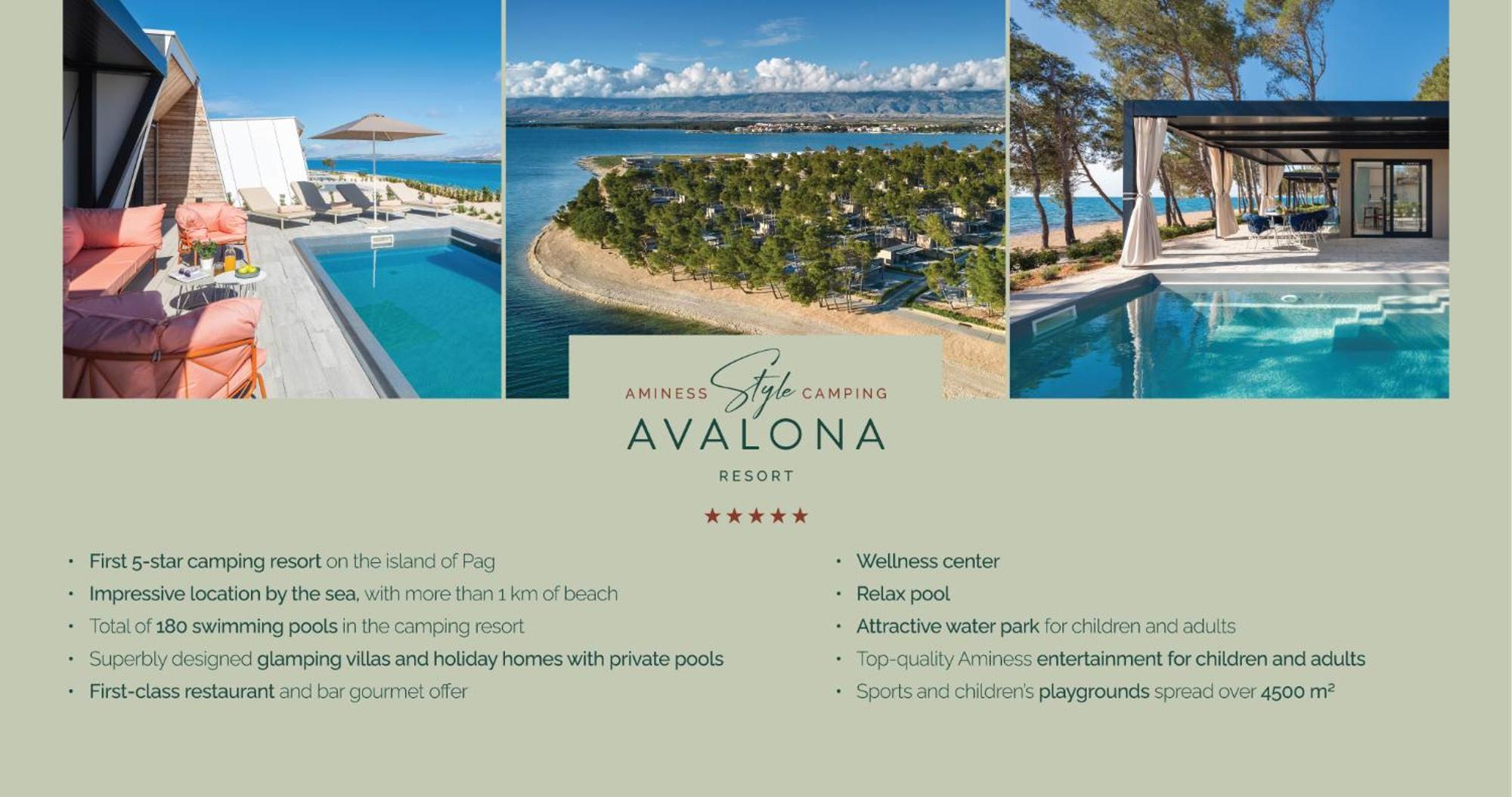 Aminess Style Glamping & Homes Avalona Povljana